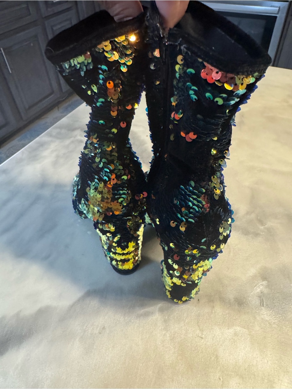 Call It Spring
Sequins Booties - Picture 4 of 7